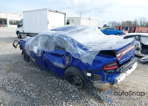 2018 Dodge Charger Police Rwd z USA, uszkodzony, nr VIN 2C3CDXAT3JH169644